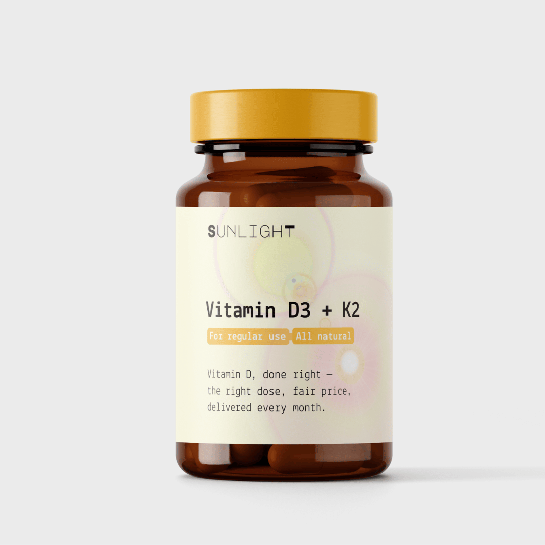 Sunlight Vitamin D3 + K2